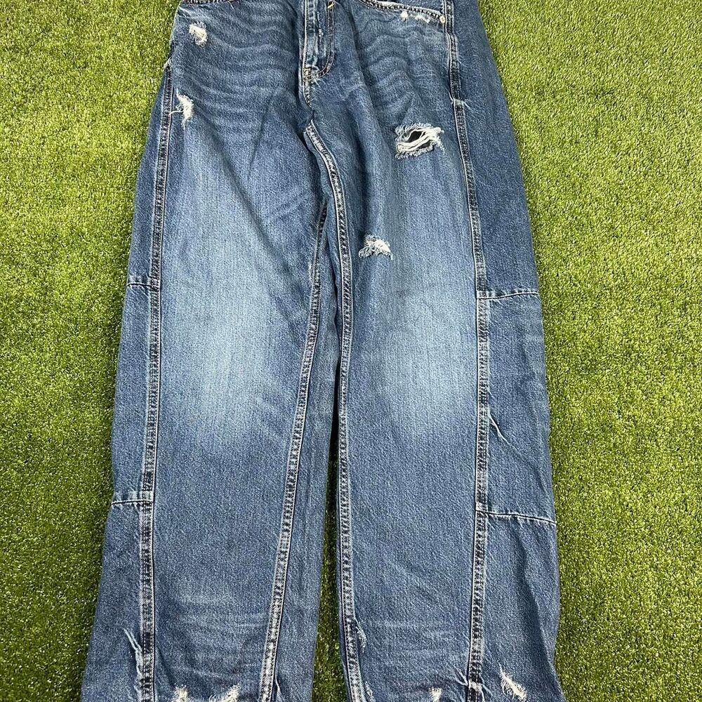 Zara Men's Blue and Navy Jeans
